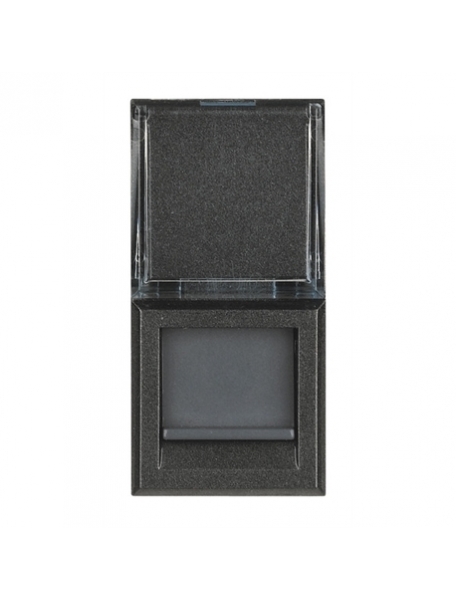 bticino axolute scura presa rj45 categoria 6 utp bticino hs4279c6