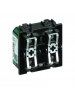 bticino axolute comando speciale singoli doppi 2 moduli bticino h4652/2