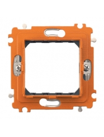 bticino supporto 2 posti per placche ellittiche e rettangolari bticino h4702It