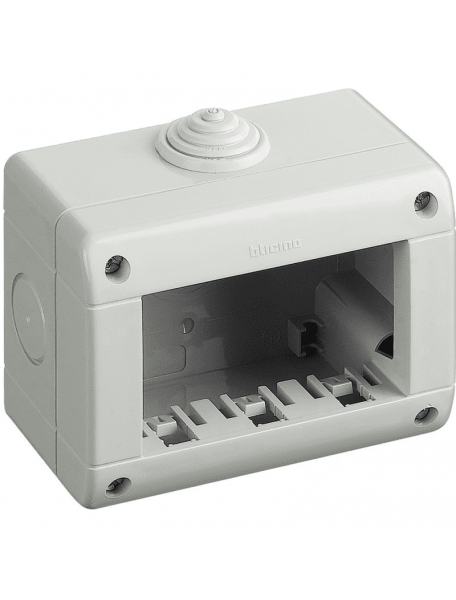 bticino matix contenitore 3 moduli ip40 idrobox bticino 25403