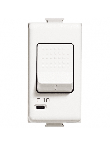 bticino matix  interruttore automatico magnetotermico 1p+n 10a bticino am5210s