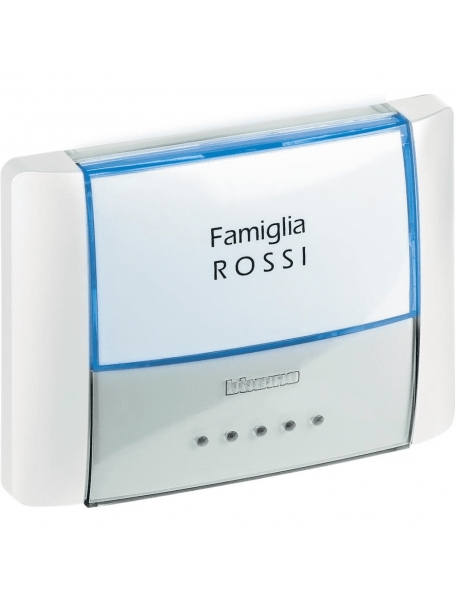 bticino idrobox  pulsante targa ip55  bticino 26108n