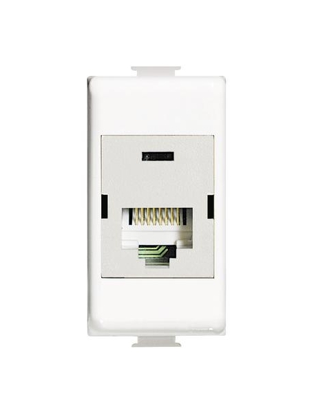 bticino matix connettore rj45 tooless categoria 5e utp 110 idc bticino am5962c5e