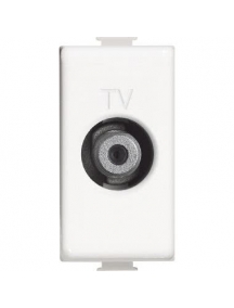 bticino matix presa coassiale tv tipo f 75ohm 1 modulo bticino am5202f