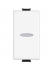 bticino matix  interruttore unipolare assiale 10a illuminabile bticino am5051n