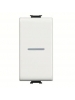 bticino matix  deviatore unipolare assiale 10a illuminabile bticino am5053n