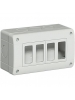 bticino matix contenitore 4 moduli ip40 idrobox  bticino 25404