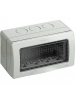 bticino matix contenitore 4 posti idrobox ip65 bticino 25504