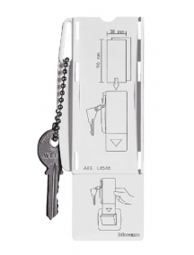 bticino living international scheda per tasca portabadge bticino L4546