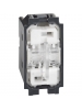 bticino living now commutatore doppio tasto 1- 0 - 2 10a   bticino k4027