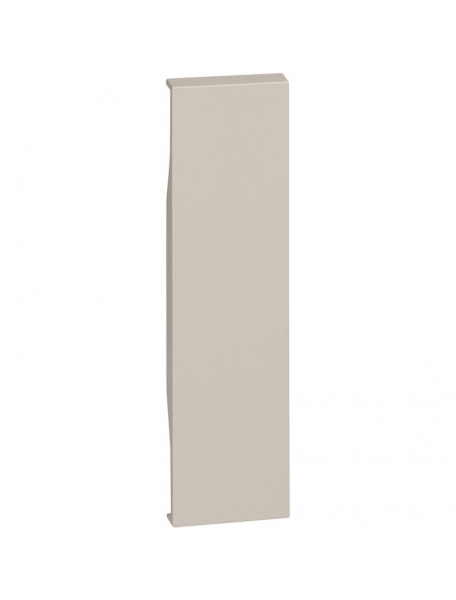 bticino living now cover per copriforo un modulo colore sabbia bticino km00