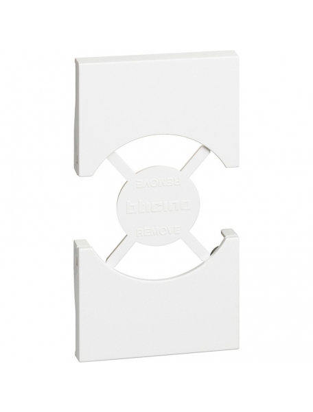bticino living now cover per prese tedesche colore bianco bticino kw03