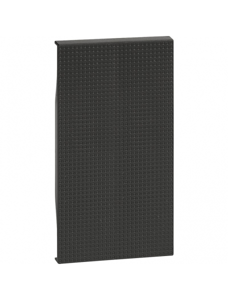 bticino living now cover nera per suoneria due moduli bticino kg15m2