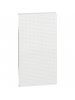 bticino living now cover bianca  per suoneria due moduli bticino kw15m2