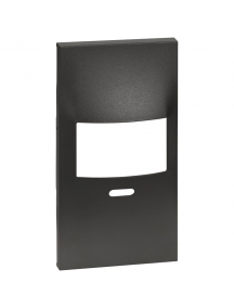 bticino living now cover nera per interruttore ir k4430 bticino kg17sl