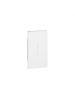 bticino living now  cover illuminabile 2 moduli colore bianco bticino kw01m2