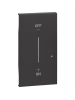bticino living now  cover per comando luci wireless colore nero bticino kg42m2
