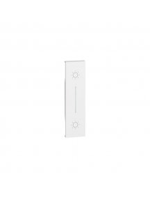 bticino living now cover per pulsante non interbloccato k4036 colore bianco bticino kw05l