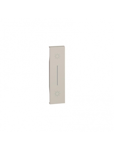 bticino living now cover per pulsante non interbloccato k4036 colore sabbia bticino km05l