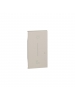 bticino living now cover per comando scenari wireless 2 moduli colore sabbia bticino km41m2