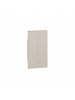 bticino living now cover illuminabile colore sabbia per comando scenario entra e esci wireless bticino km40m2
