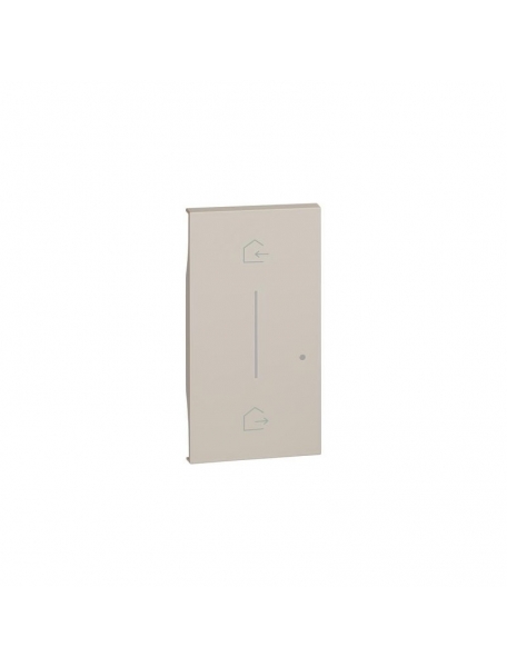 bticino living now cover illuminabile colore sabbia per comando scenario entra e esci wireless bticino km40m2