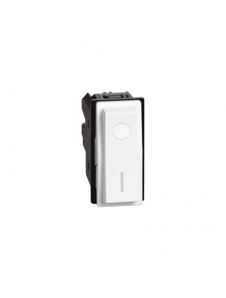 bticino living now   interruttore bipolare bianco bticino kw4002