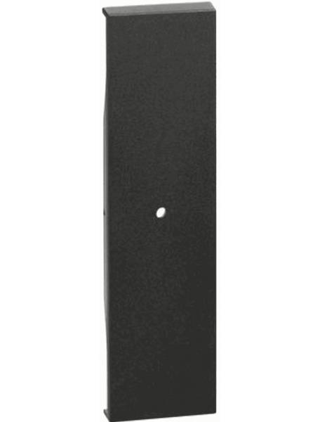 bticino living now cover per modulo per presa connesso un modulo colore nero bticino kg31