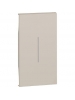 bticino living now cover illuminabile 2 moduli colore sabbia bticino km01m2