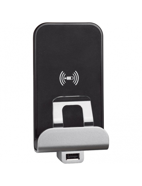 bticino living now caricabatterie ad induzione usb 1a nero bticino kg4286cw2