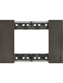 bticino living now placca space tre posti  zama bticino ka4803ng