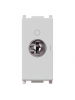 vimar plana interruttore a chiave unificata  2p 16ax bianco vimar 14083.s.cu