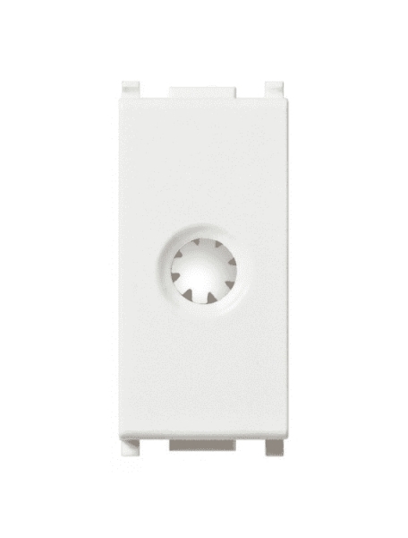 vimar plana tasto falso polo con foro e serracavo vimar 14044