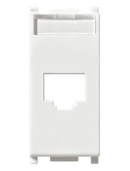 vimar plana adattatore rj45  amp avaya bianco vimar 14338.c