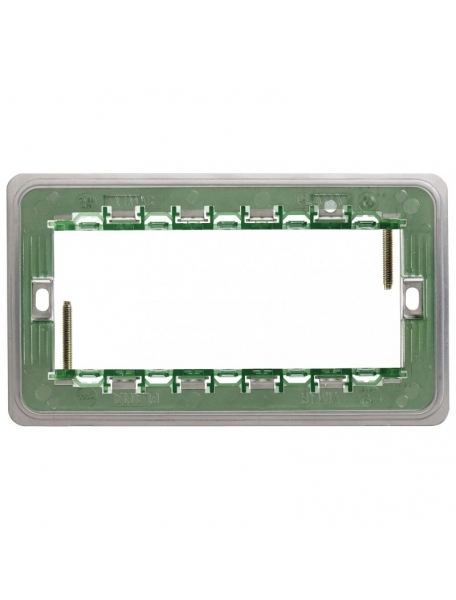 vimar plana supporto 5 moduli per scatole rettangolari vimar 14609