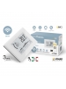vimar termostato touch wifi parete bianco vimar 02907