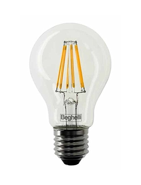 beghelli Lampada goccia zafiro led e27 6w 2700k 810lm beghelli 56401