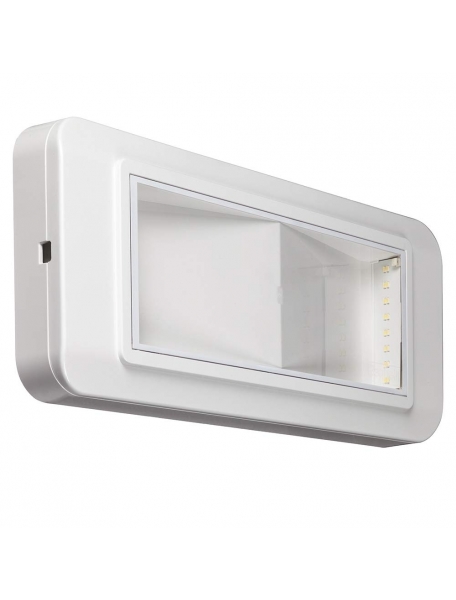 beghelli lampada di emergenza completa led 8w se 1n ip40 beghelli 4102