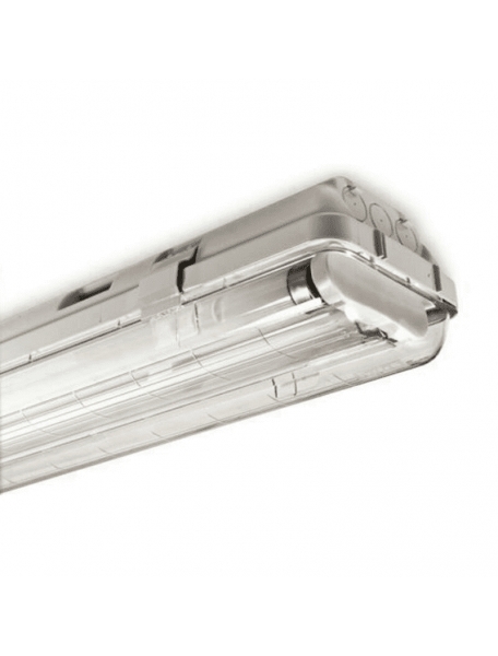 beghelli plafoniera bs102 re  2x36 ip65