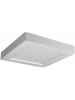 beghelli applique plafoniera x six sq led cct 20w ip20 3000k 6500k beghelli 71061