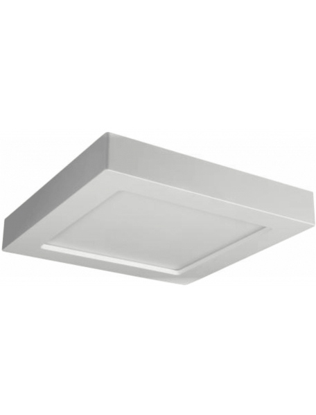 beghelli applique plafoniera x six sq led cct 20w ip20 3000k 6500k beghelli 71061