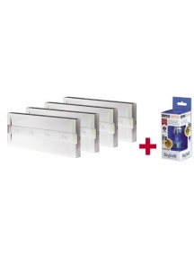 beghelli kit up led 4pezzi 824l+1pezzo 56305 beghelli 824Lk