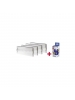 beghelli emergenza kit up led 4 pezzi 824s piu 1 pezzo  56305 beghelli 824sk