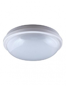 beghelli plafoniera geo led 15w round white 4000k luce naturale ip65 beghelli 75321
