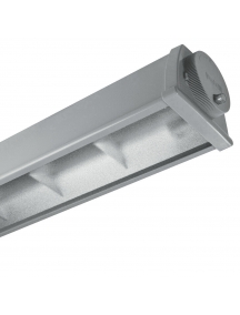 beghelli plafoniera acciaio ed led 2x58w 4000k ip66 beghelli a258ed