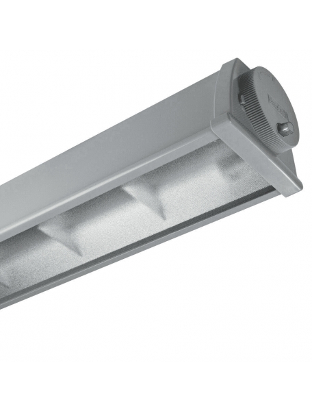 beghelli plafoniera acciaio ed led 2x58w 4000k ip66 beghelli a258ed