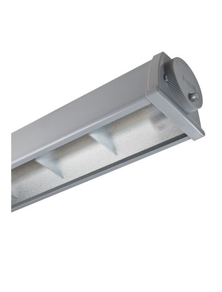 beghelli plafoniera acciaio t5 180 re 2x58w piu tubo ip66 beghelli a258t5