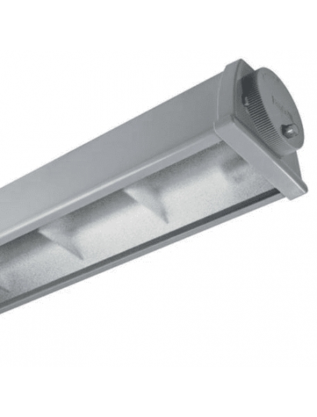 beghelli plafoniera stagna acciaio ed led 2x36w 4000k luce naturale ip66 beghelli a236ed