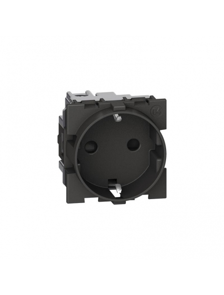 bticino living now  presa 2p+t 16a standard tedesco nero bticino kg4141