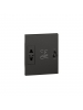 bticino iving ow npresa per rasoio con trasformatore 115/230v nero bticino kg4177